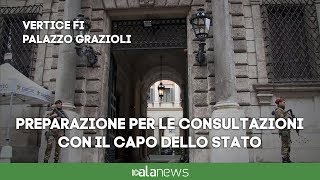 Governo, concluso vertice Fi a Grazioli