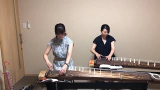 いろはの『E』ペリカン(吉崎克彦作曲）1箏:松岡由子 2箏:大萩絵理 yuuko matsuoka Japanese KOTO