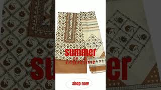 Rs700/mai pure cotton unstitched suits at factory price! #unstitched #cottonsuits.