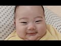 寶寶心情好的時候，各種笑容都有【3個月大】3 months old