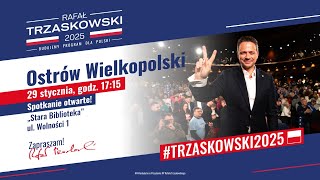 Ostrów Wielkopolski. Na żywo. Bądźcie z nami! Cała Polska naprzód!🇵🇱