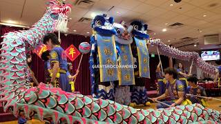 CHINESE DRAGON & LION DANCE Performance, Chinatown San Francisco 2024