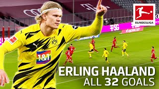 Erling Haaland - 32 Goals In Only 34 Matches