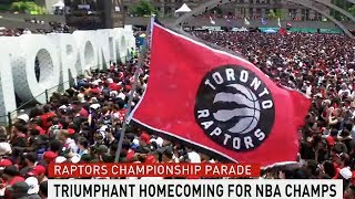 Toronto Raptors Victory Parade: Replay | CBC Kids News