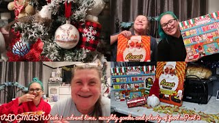 VLOGMAS|Week 1…advent time, naughty gonks and plenty of food…Part 2