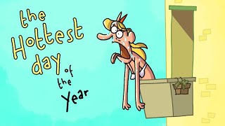 The Hottest Day of the Year | cartoon Box 227 | by Frame Order | hilarious cartoons