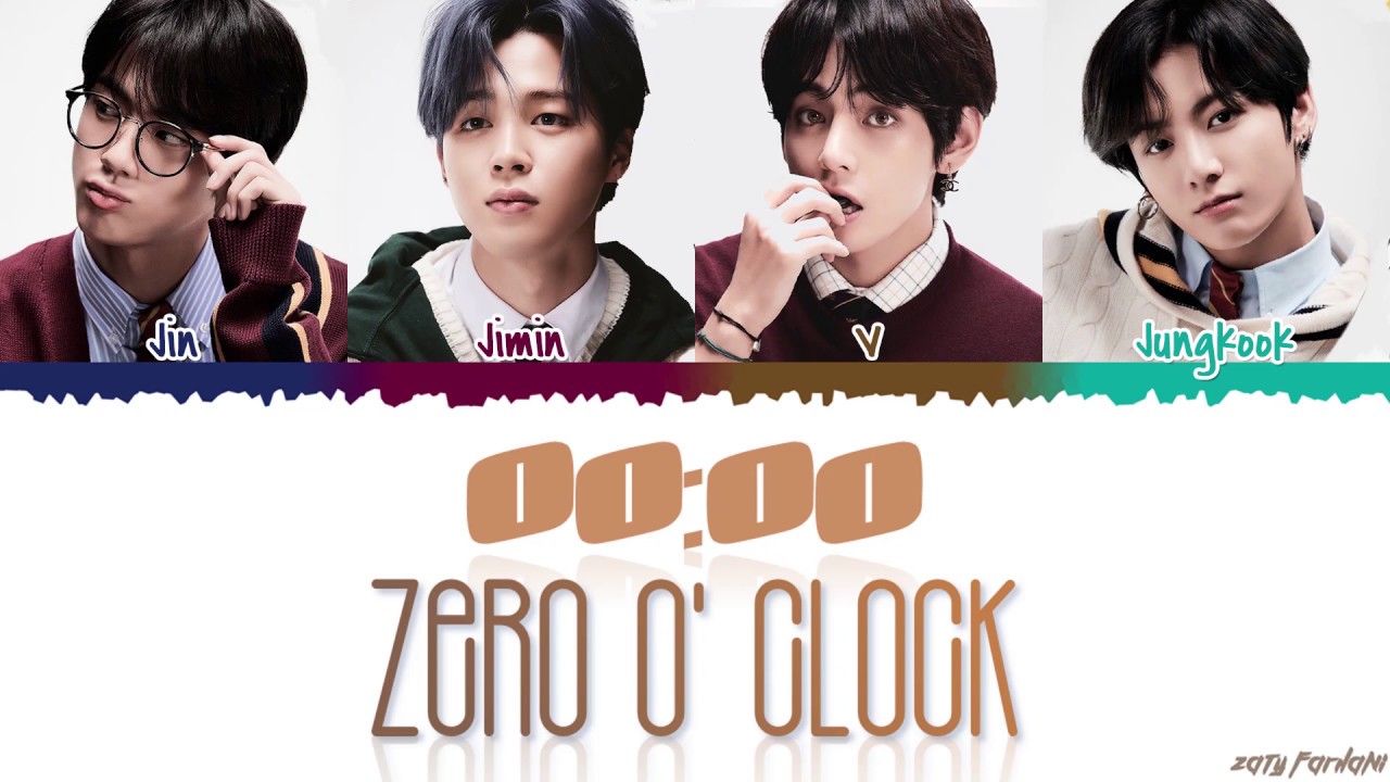 Bts Zero O'clock Paroles - Btsae