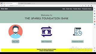 Basic Banking System || Using HTML ,CSS , Bootstrap, PHP