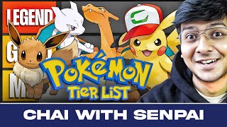 POKÉMON GEN 1 Tier List ft. @Weeblet.official  | Chai with Senpai Ep 22