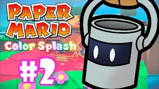 PAPER MARIO COLOR SPLASH #2 - PINTANDO GERAL