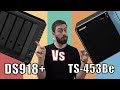 Synology DS918+ vs QNAP TS 453Be 4 Bay NAS in 2019