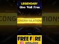 Free Gloo Wall skin on 6th anniversary #shorts #freefire #short