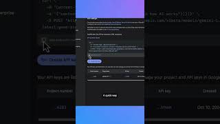 Get started developing with Gemini API