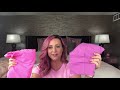 mini lululemon haul try on tiffany pink