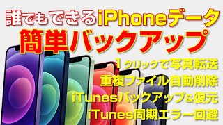 【誰でもできる】iPhone のデータ簡単バックアップ＆復元【Tenorshare iCareFone】