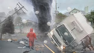China Destroyed by Tornado! Most Horrific Storm in China, world is shocked