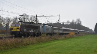 Certusrail HLE 2731 met defecte traxx + European sleeper langs Roosendaal richting Essen!