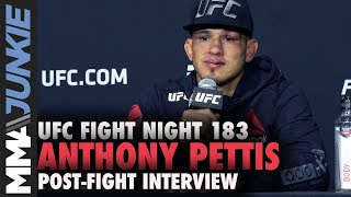 Free agent Anthony Pettis wants Tony Ferguson rematch | UFC Fight Night 183 post-fight interview