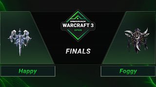 WC3 - Happy vs. Foggy - Finals - DreamHack WarCraft 3 Open: Fall 2021 - Europe