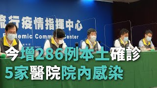 今增286例本土確診 5家醫院院內感染【央廣新聞】