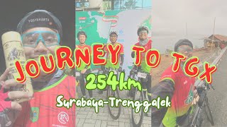 JOURNEY TO TGX 2023 | 254 km | Surabaya-Trenggalek via JLS by mainsepeda.com