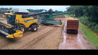 Sabadão choveu mais deu bom ainda . agro MT.