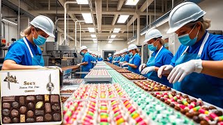 Ever wanted to know how the famous See's Chocolate is made in a factory? | Produced Planet