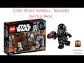 LEGO Star Wars Imperial Trooper Battle Pack 75165 (Speed Build!)