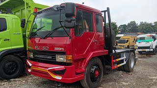 HEADTRAILER MITSUBISHI FUSO FN517HS TAHUN 2014 HARGA 400JUTAAN AJA