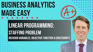 How to Solve Staffing Problems Using Linear Programming