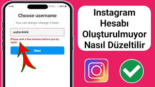 Yeni Instagram Hesabı Oluşturulamıyor Hatası Nasıl Düzeltilir | Instagram Hesap Oluşturmuyor