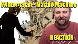 Wintergatan - Marble Machine (music instrument using 2000 marbles) REACTION
