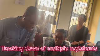How NEC tracking down multiple Registrants..2023 elections