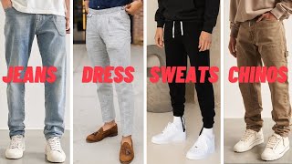 6 Pant Styles That Should Be In Every Man's Closet