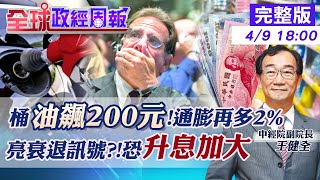 【全球政經周報】利率升到多少?房市剛性需求都收手 聯準會將升升不息?5月恐升2碼.縮表950億美元 烏俄戰若拖長!為何金融股要小心 日圓未來走勢!可否進場 @中天財經頻道CtiFinance  20220409