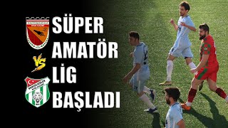 Süper Amatör Lig Başladı GAZİOSMANPAŞA - BAHÇELİEVLER MAÇ ÖZETİ