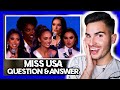 Miss USA 2022: Question and Answer Reaction - TOP 5 Candidates - R'Bonney Gabriel WINS BIG!