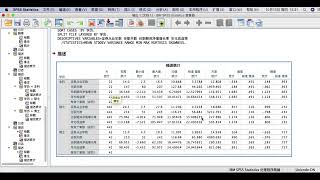 4 SPSS 拆分文件 分组数据的统计量的比较