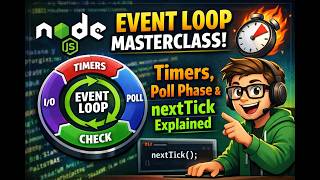 Node.js Event Loop Masterclass: Timers, Poll Phase & nextTick Explained