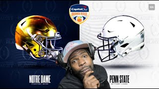 LITTY TV REACTS TO #5 NOTRE DAME VS #4 PENN STATE | 2025 ORANGE BOWL | CFP GAME HIGHLIGHTS!!!