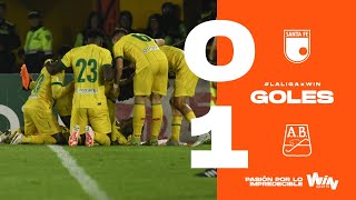 Santa Fe vs. Bucaramanga (goles) | Liga BetPlay Dimayor 2024- 1 | Fecha 4