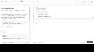 LeetCode 509. Fibonacci Number JavaScript Solution