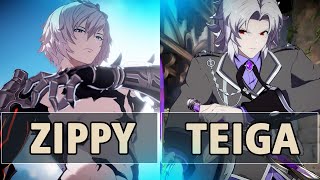 GBVSR:🔥Zippy (Lucilius) Vs Teiga (Lancelot Knight's Finery)🔥| High Level Gameplay.