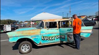 Sickweek 2025 1957 wagon \u0026 pit walk let’s take a look at some Sick cars at Orlando Speedworld  👍