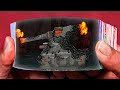 Old KV-44 Vs New KV-44 Flipbook Animation | Crazy Tank Battles