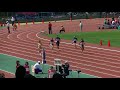 第２回江東区スプリングトライアル大会　高学年女子１００ｍ　愛苺