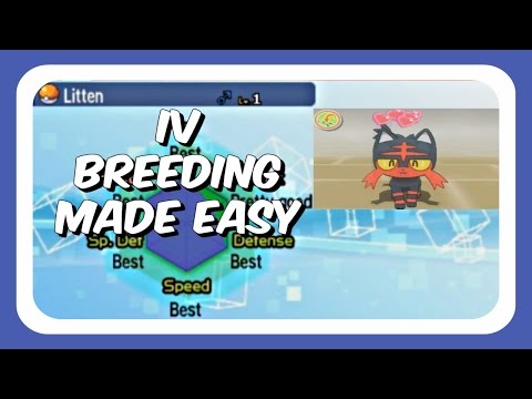 Pokemon Sun and Moon Breeding Guide - PART 3 - Perfect IV Breeding Pokemon Sun and Moon Breeding Guide - PART 3 - Perfect IV Breeding
