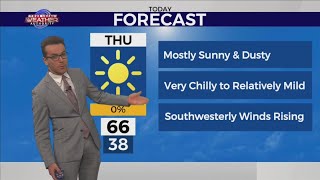 Thin Clouds, Mild, & Breezy in The Basin 1-11-2024