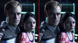 Detroit: Become Human Graphics Comparison - PS4 vs. PS4 Pro