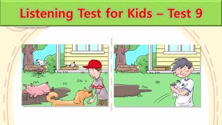 Listening Test for Kids | Test 9